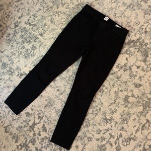 GAP signature skinny ankle pant, black size 4